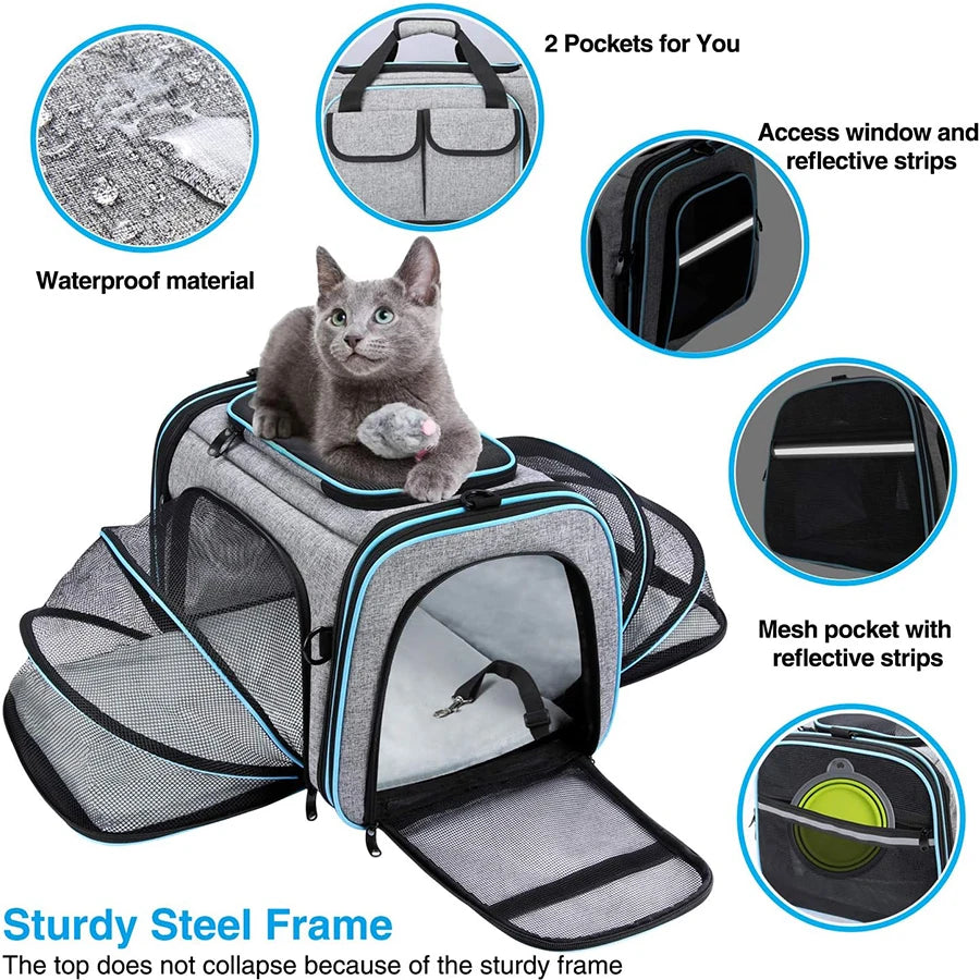 FlexiTravel - Soft- Sided Expandable Carrier