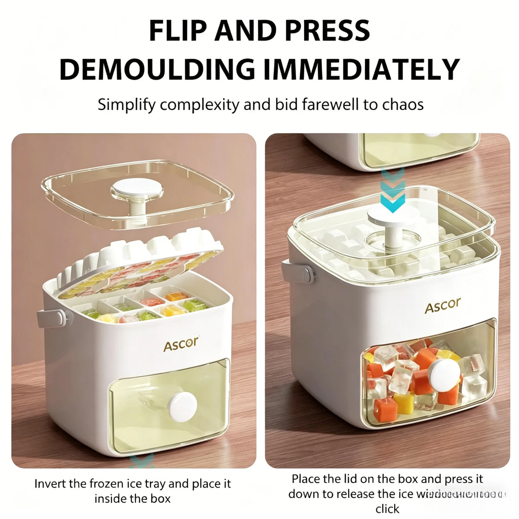 Double Layer Ice Cube Maker