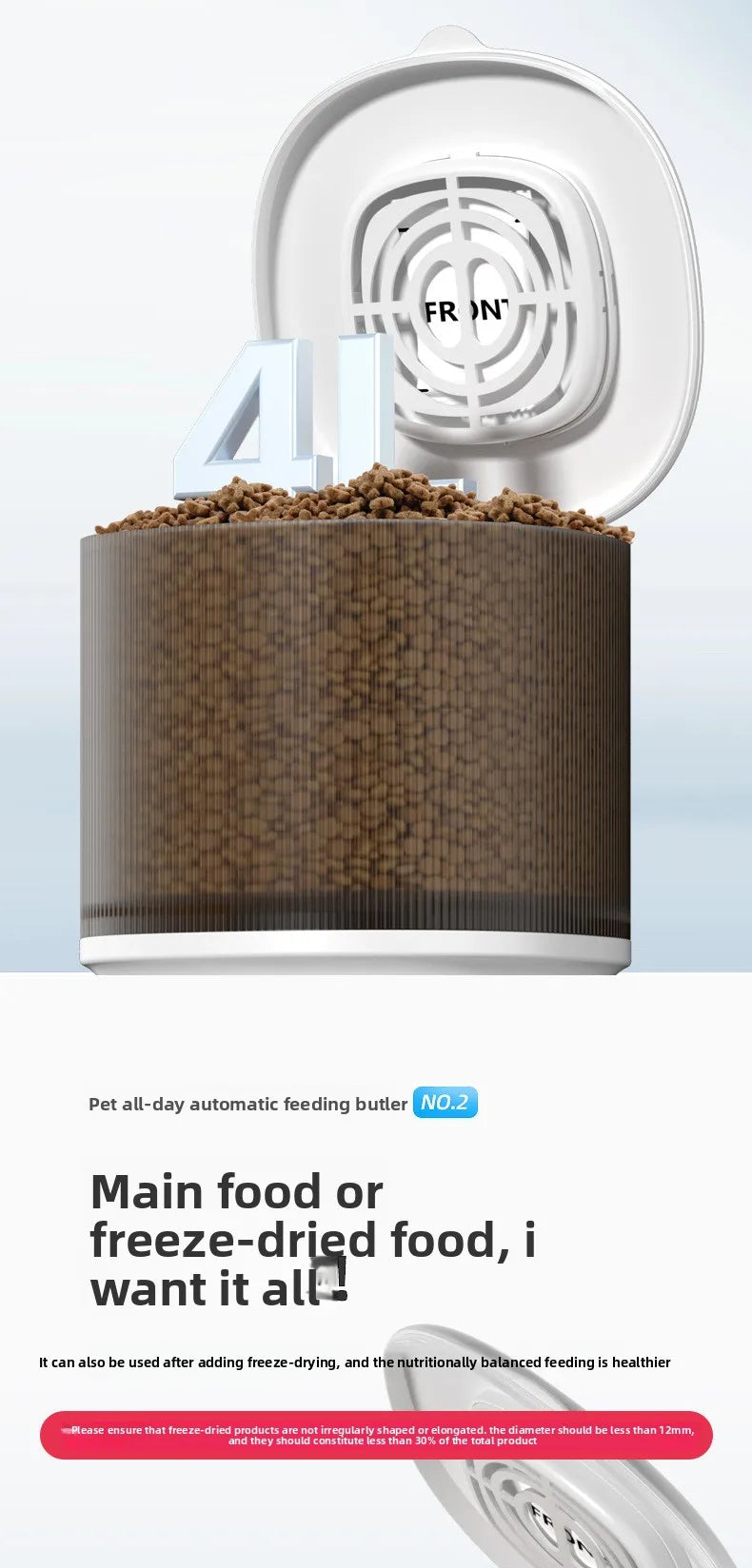 SmartVision 4L Video Pet Feeder