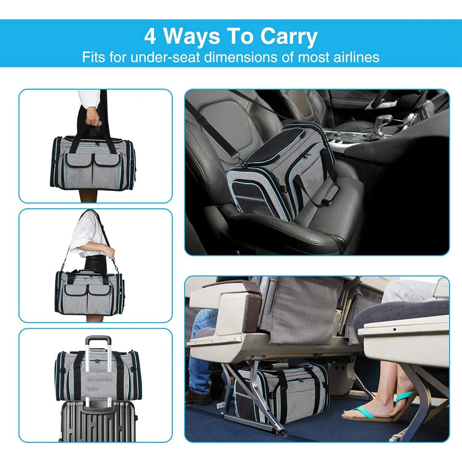 FlexiTravel - Soft- Sided Expandable Carrier