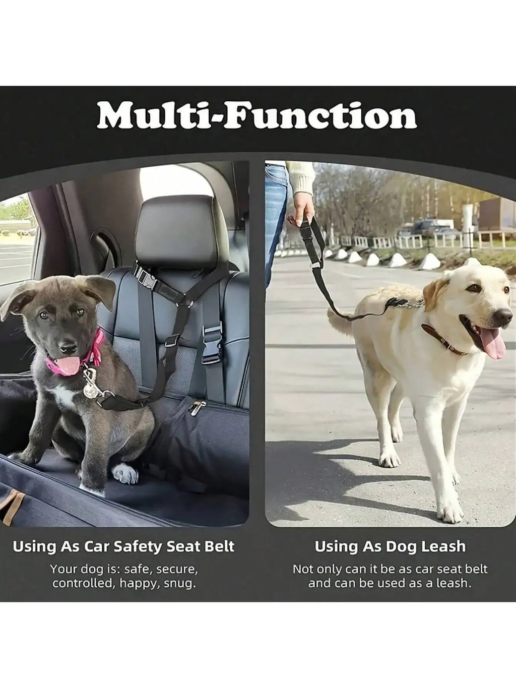 SafeDrive -Premium Pet Car Seatbealt