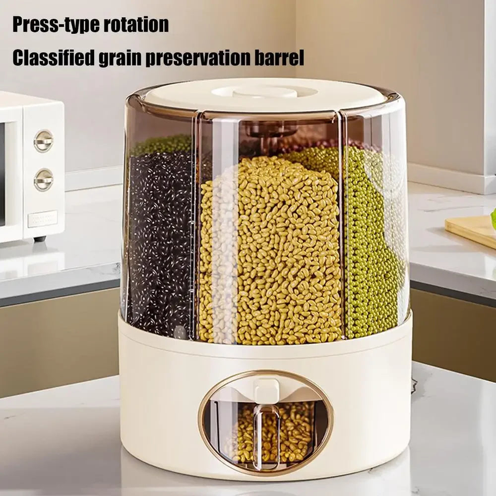 RotaryGrain -6- Grid Rice & Cereal Despenser