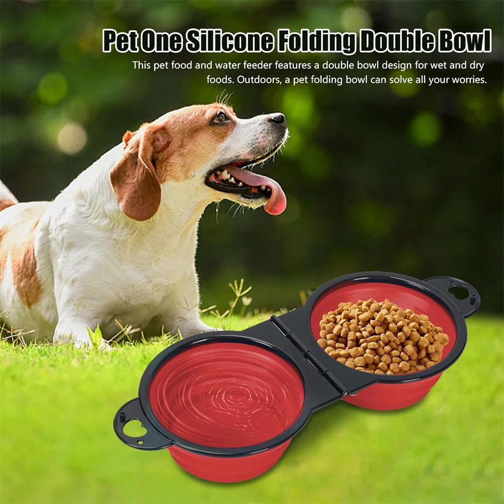 Twin Bowl - Collapsible Travel Pet Bowl
