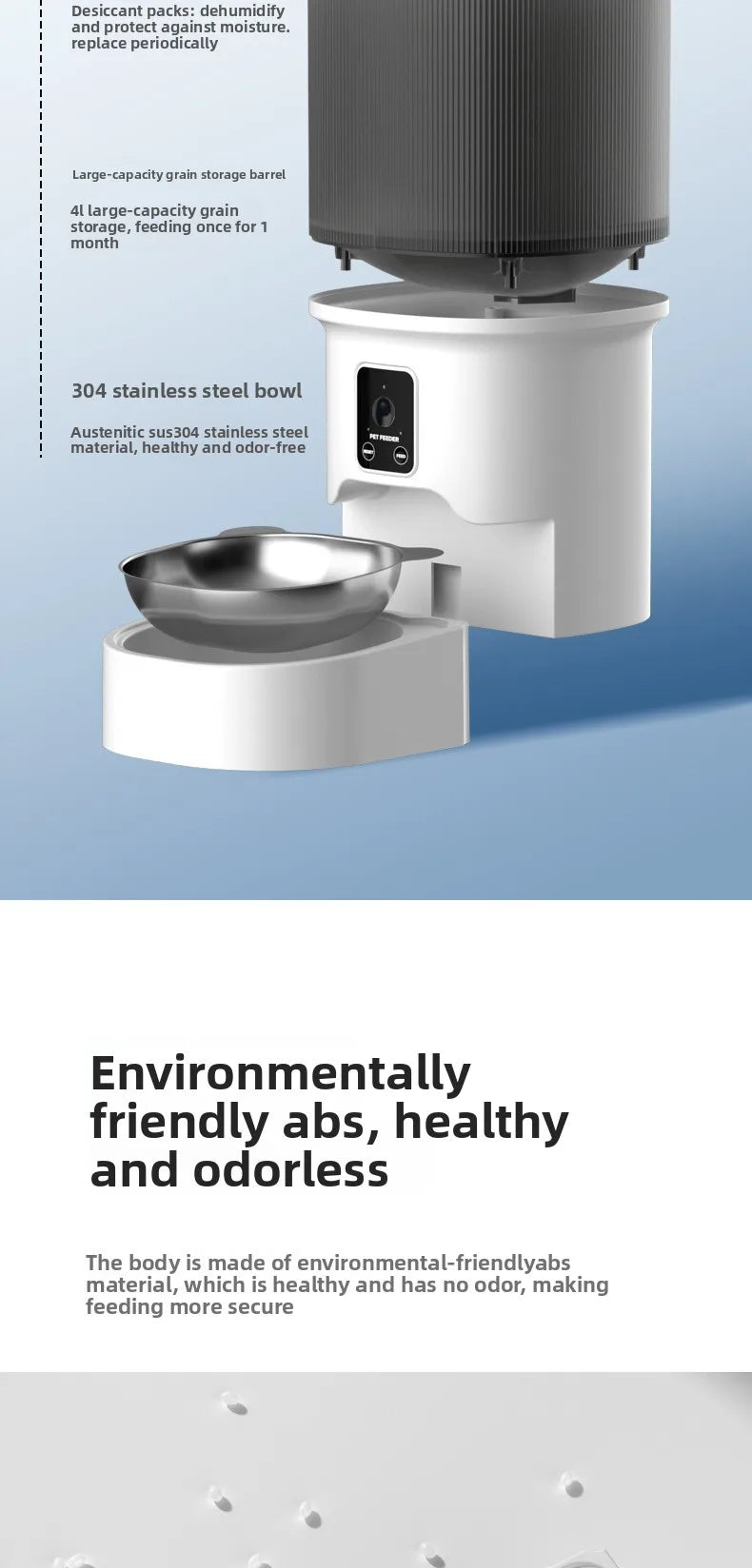 SmartVision 4L Video Pet Feeder