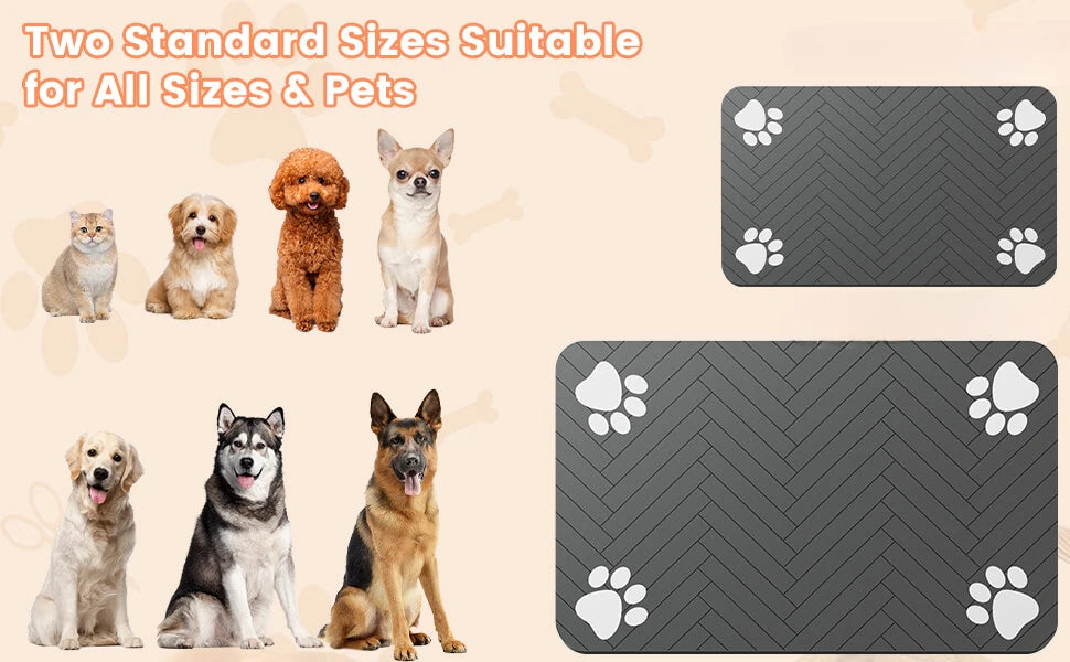 DryMat - Super - Absorbent Pet Feeding Mat