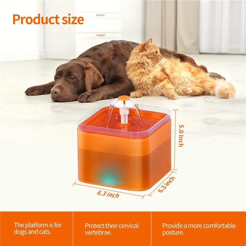 GlowFlow LED Pet Fountain