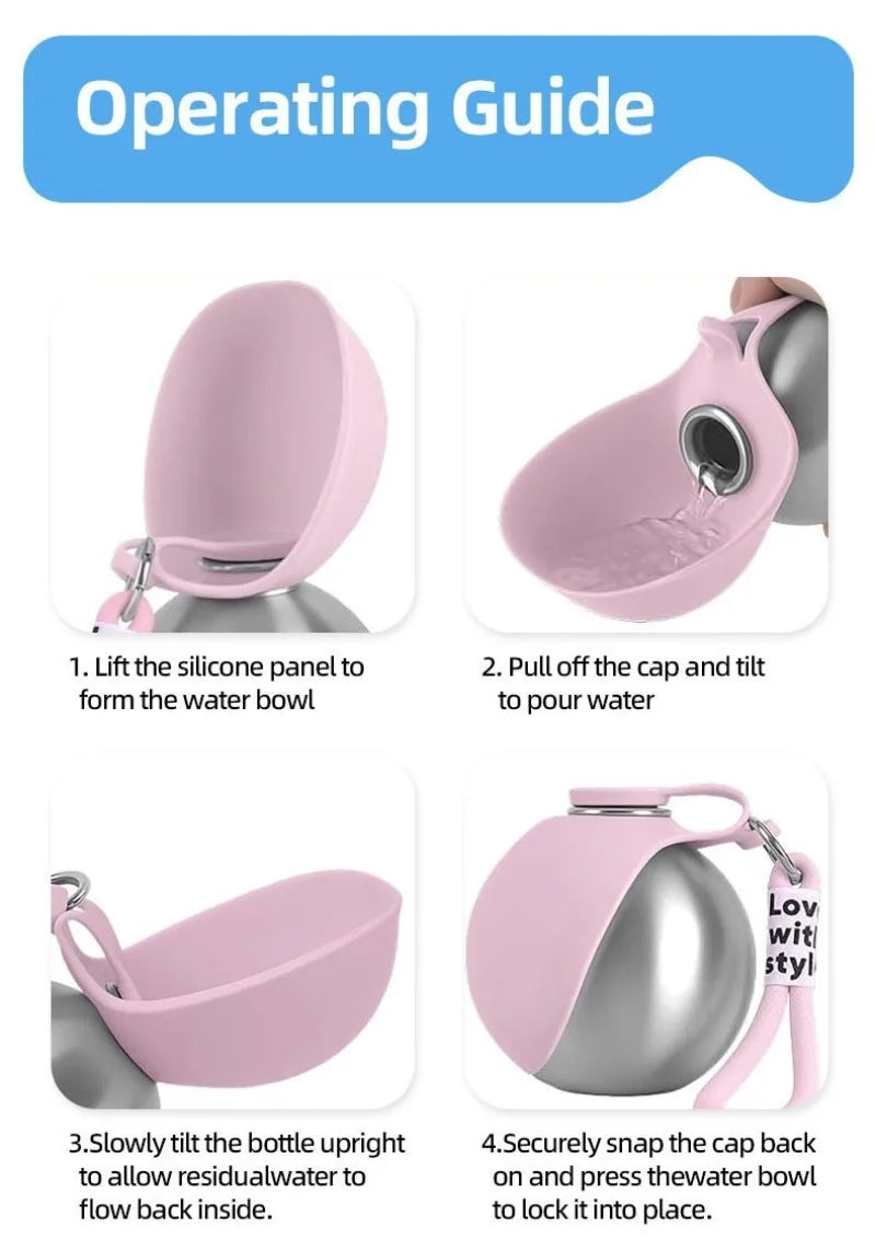 EcoTravel Lightweight Water Bottle