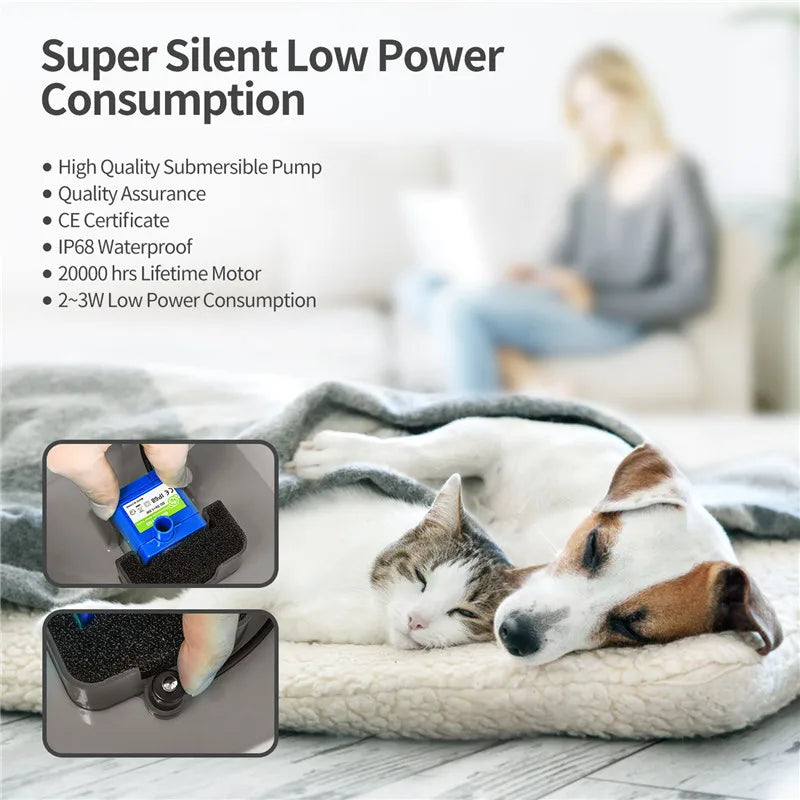 GlowFlow LED Pet Fountain