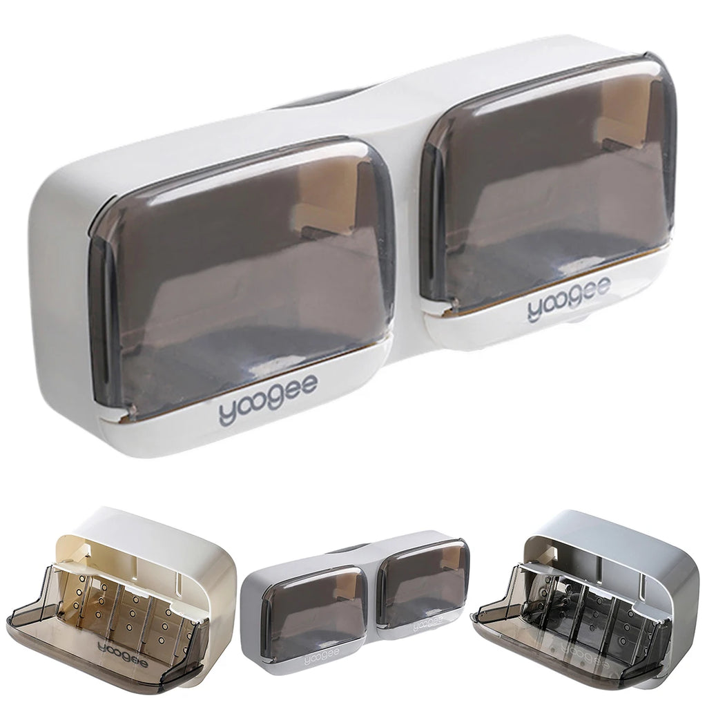 Wall Mounted Soap Holder Bathroom Self-Adhesive