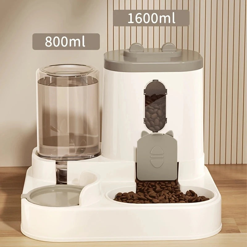 Dual Feeder - Integrated Food & Water Station