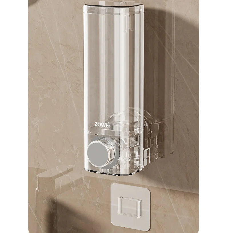 Wall Mounted Soap Dispenser with No Need for Drilling Installation