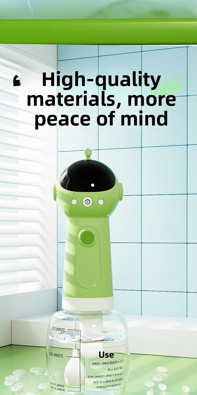 Buble Bath -Electric Peth Shower Foamer