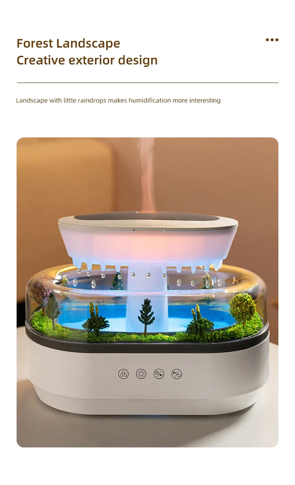 RainClaud - Smart Rain Drop Humidifier