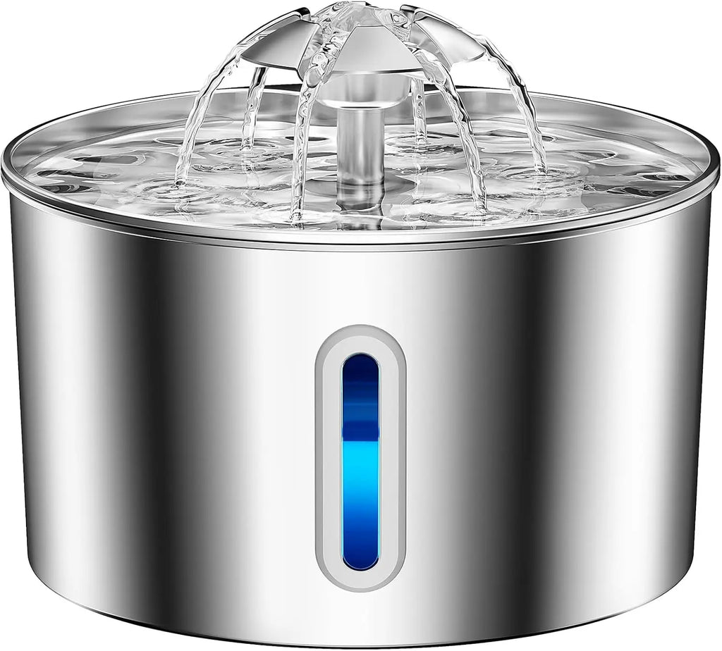 Premium Stainless Steel Pet Fountain