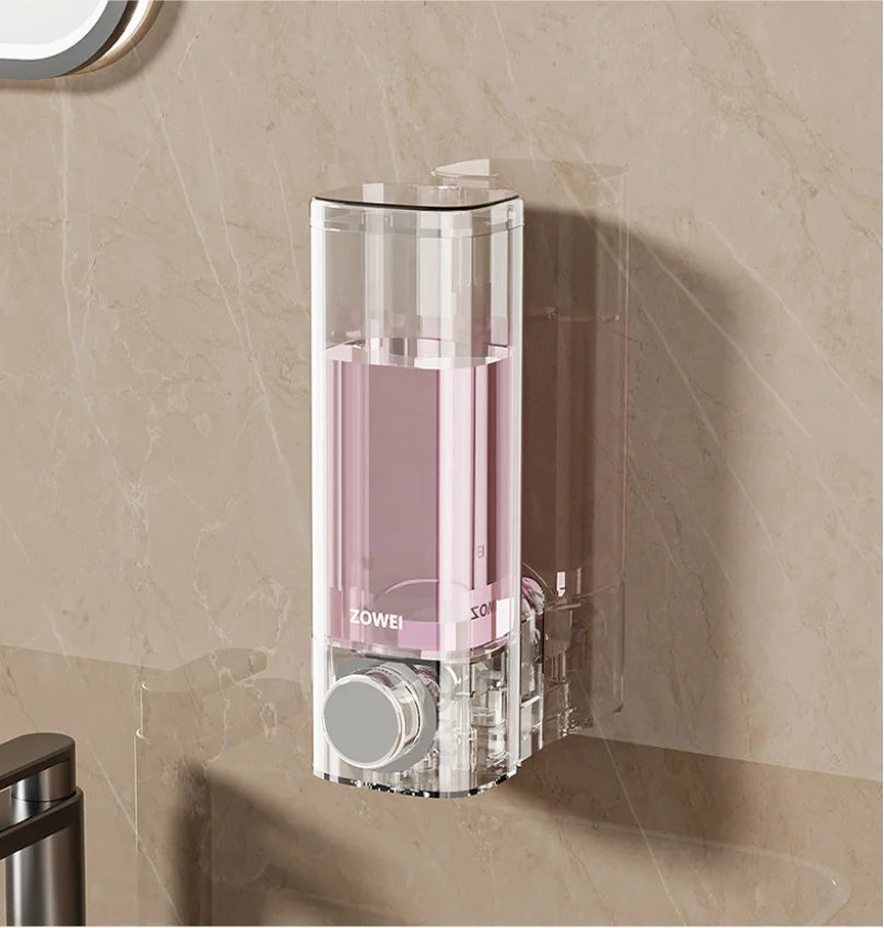 Wall Mounted Soap Dispenser with No Need for Drilling Installation
