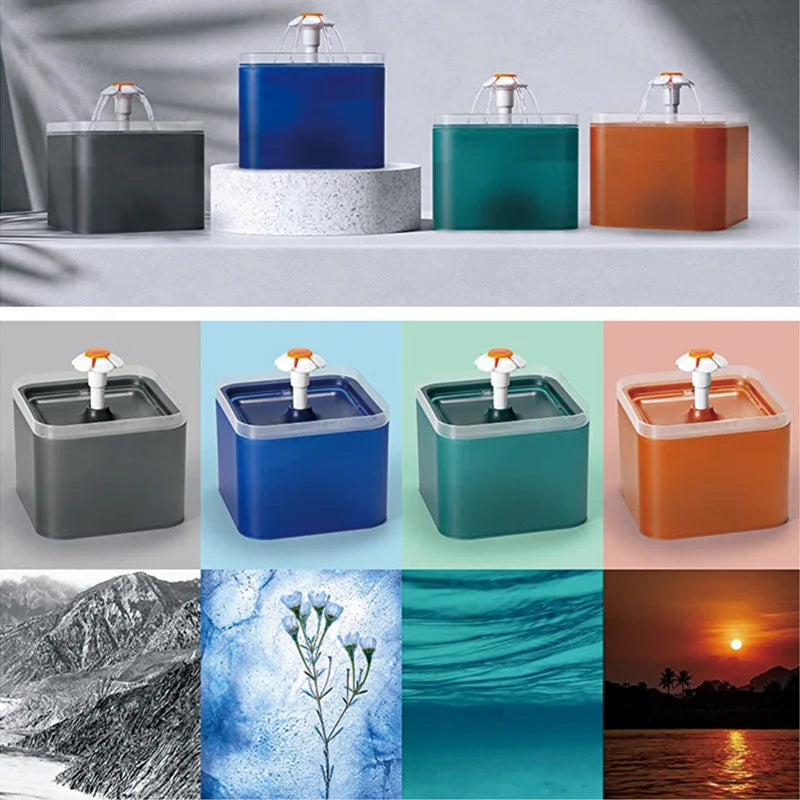 GlowFlow LED Pet Fountain
