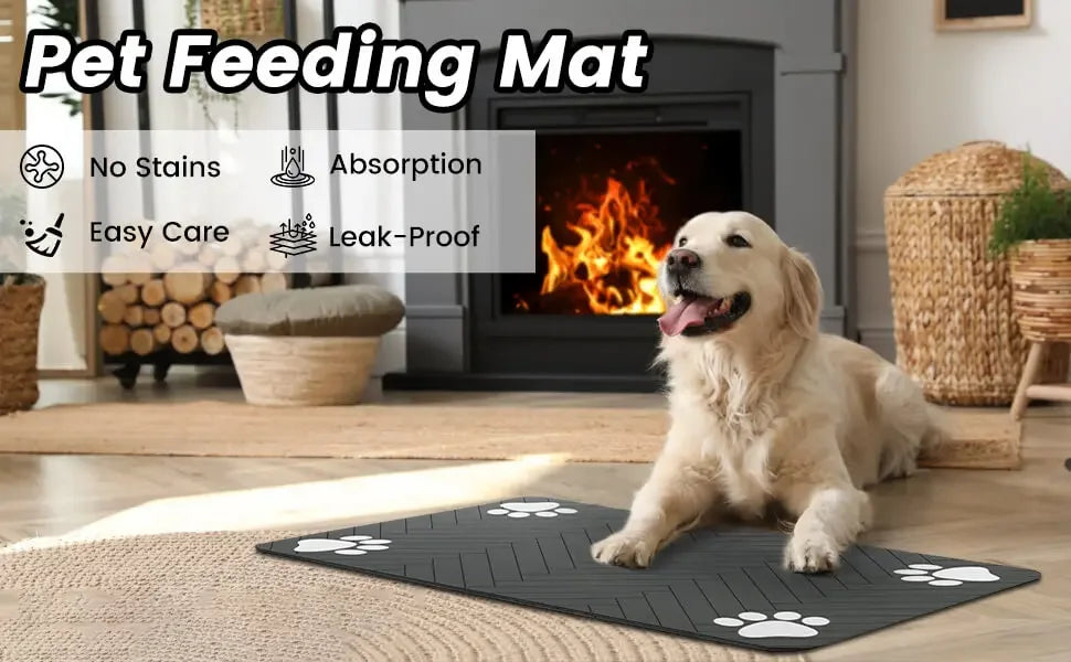 DryMat - Super - Absorbent Pet Feeding Mat