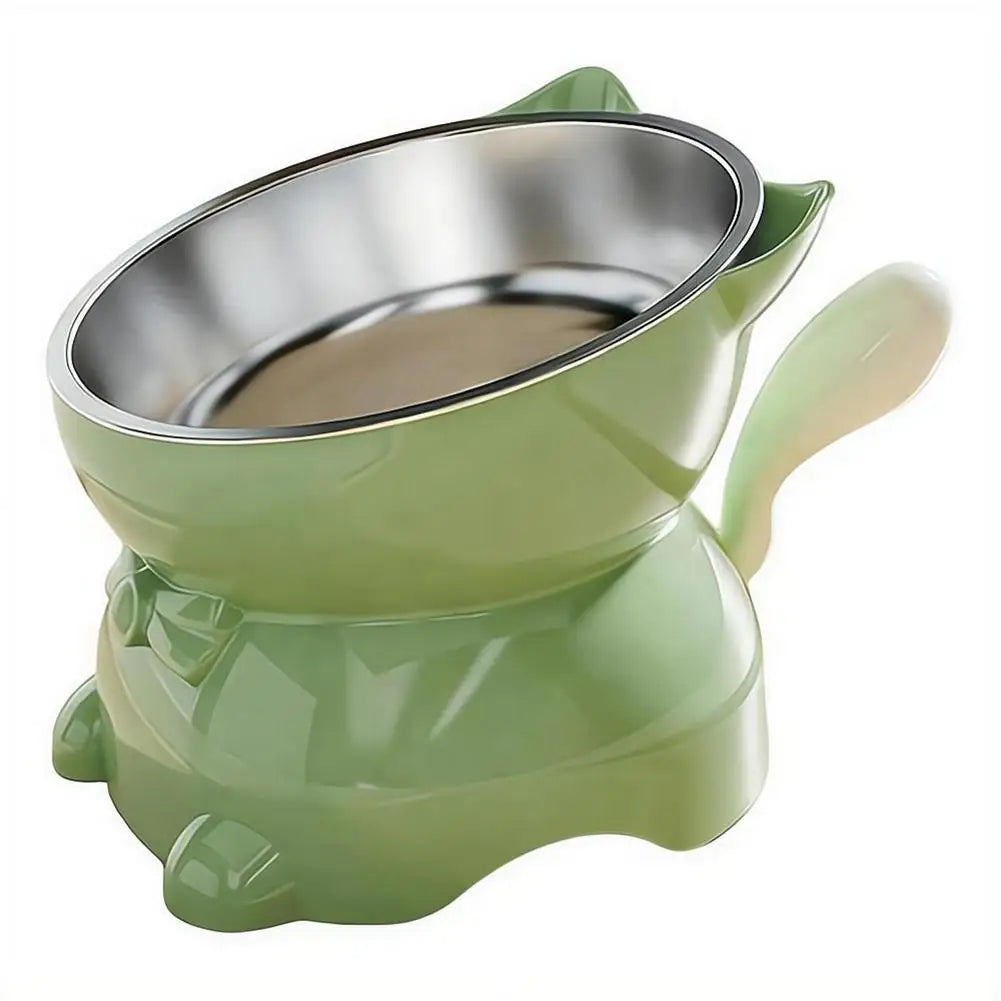 CozyEat - Tilted Stainless Steel Bowl