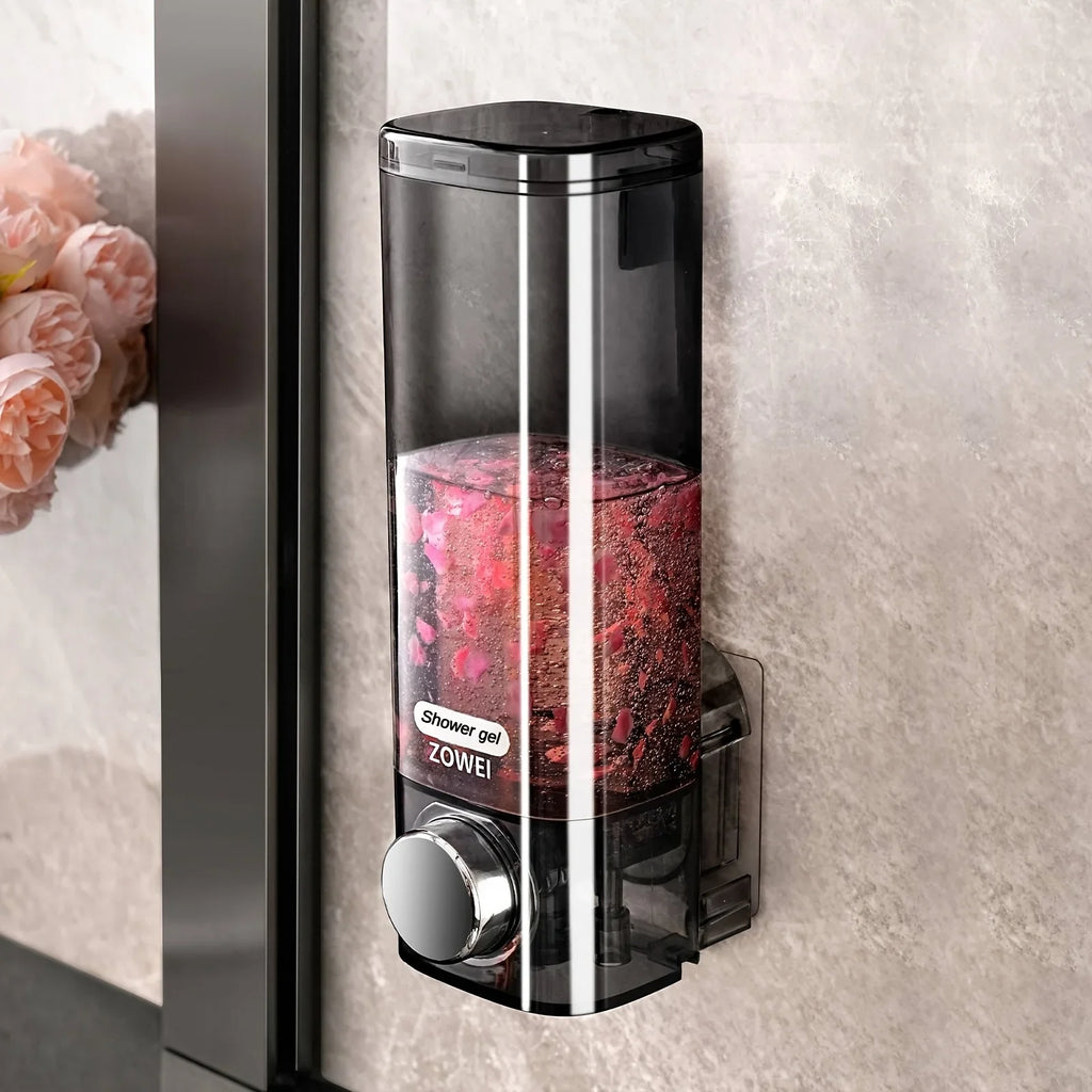 Wall Mounted Soap Dispenser with No Need for Drilling Installation